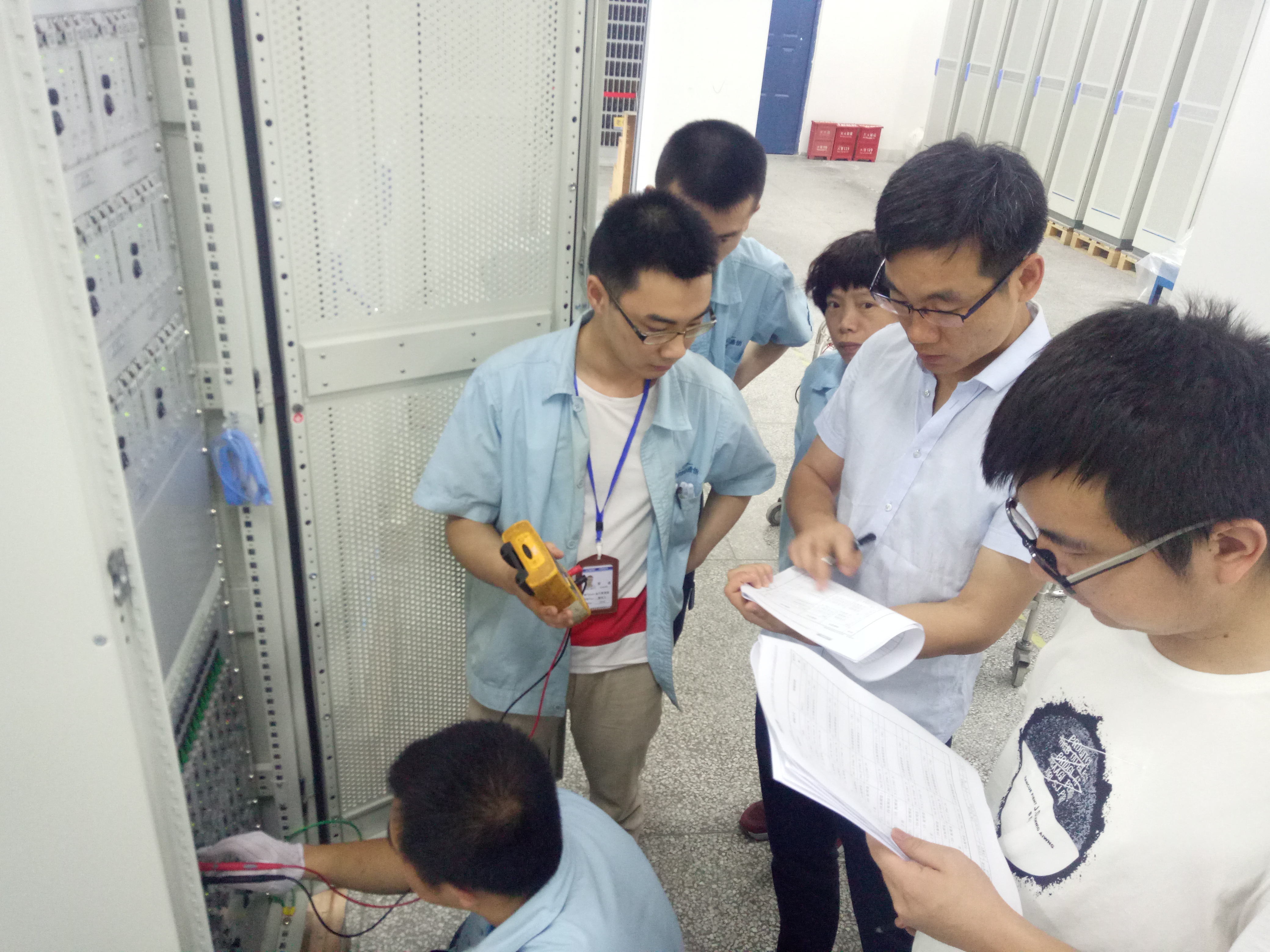 成通公司供长沙市轨道交通信号系统通过厂验