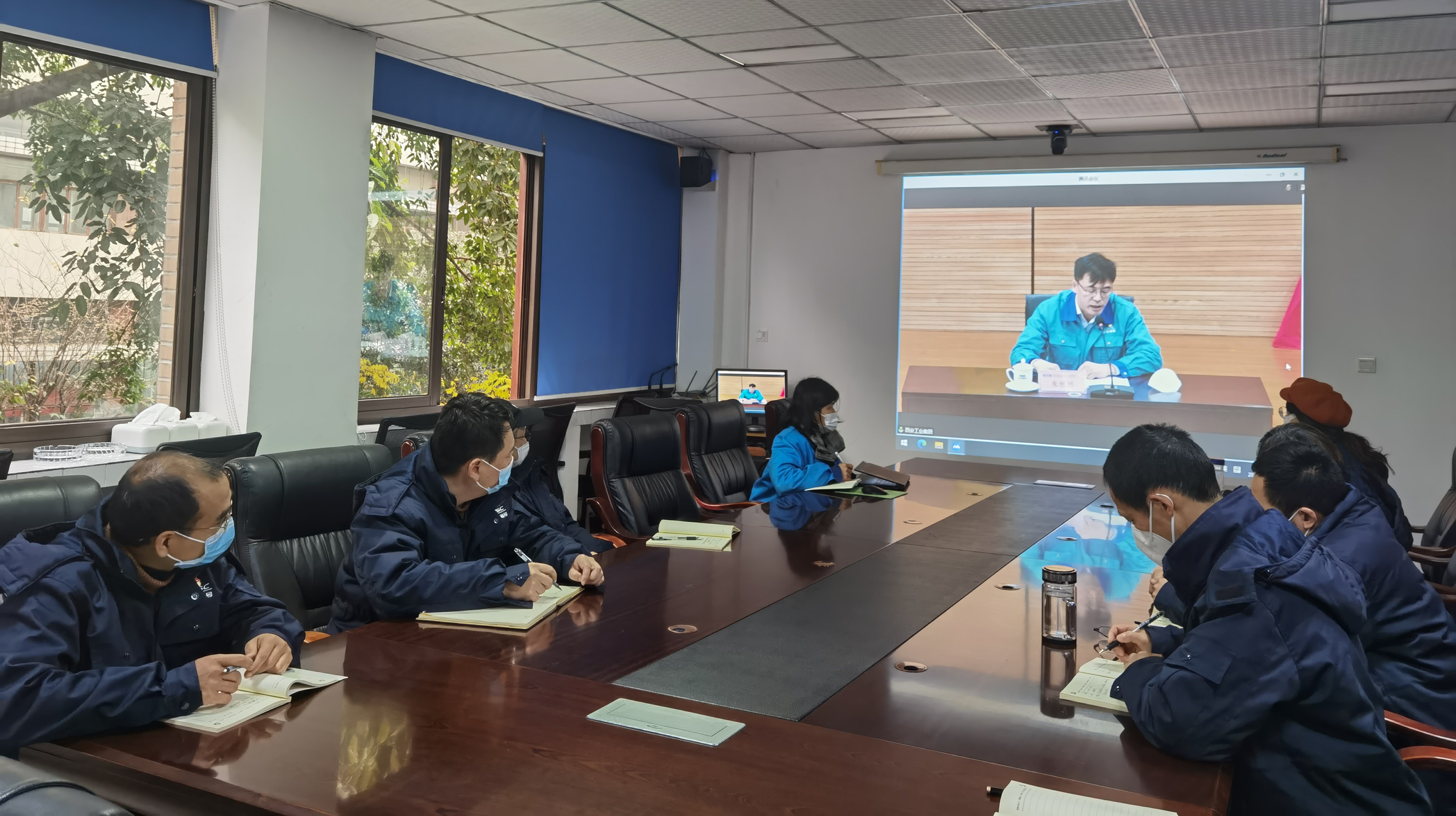 学习贯彻二十大丨成通公司安全质量人员参加西安工业集团安全质量系统二十大宣讲报告会