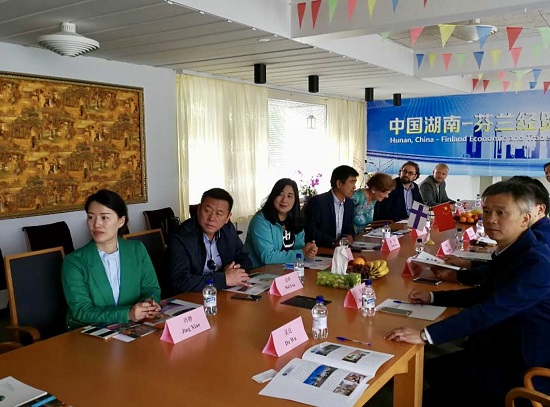 集团公司受邀加入湖南经贸团，赴欧洽谈合作