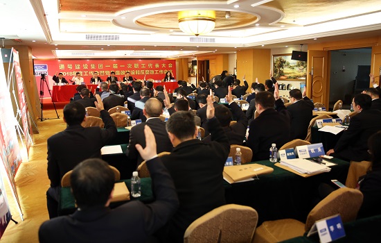 集团召开一届一次职代会暨2018年工作会