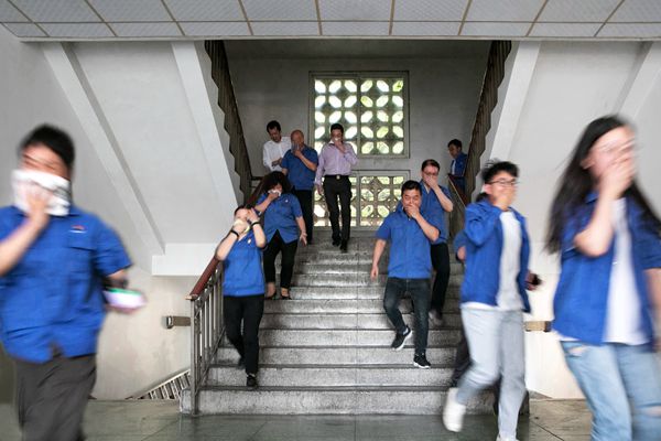 电缆集团焦缆公司组织开展应急疏散和消防演练活动
