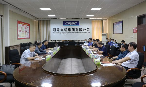 河南省省委生态环境督察专员莅临焦缆公司调研指导