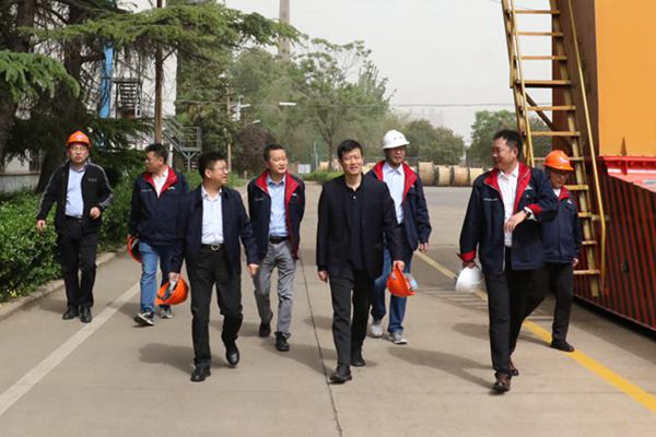 中国通号副总裁张志辉到电缆集团调研指导工作