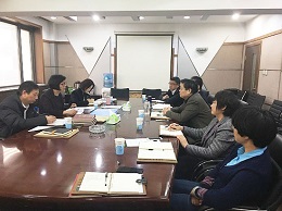 股份公司党委“两会精神”贯彻学习督导组莅临物资集团检查工作