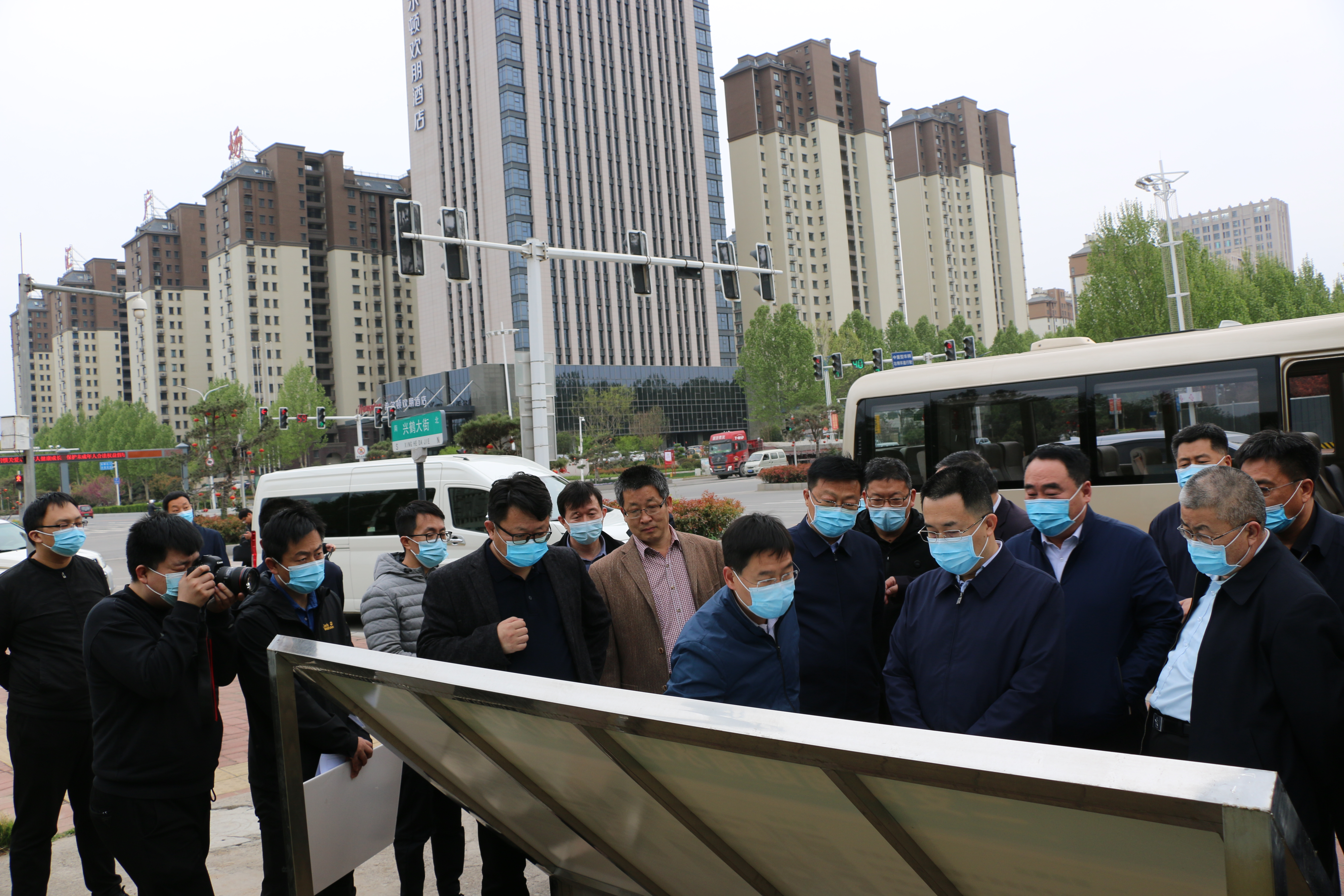 鹤壁市市长郭浩调研排水防涝能力提升引水工程