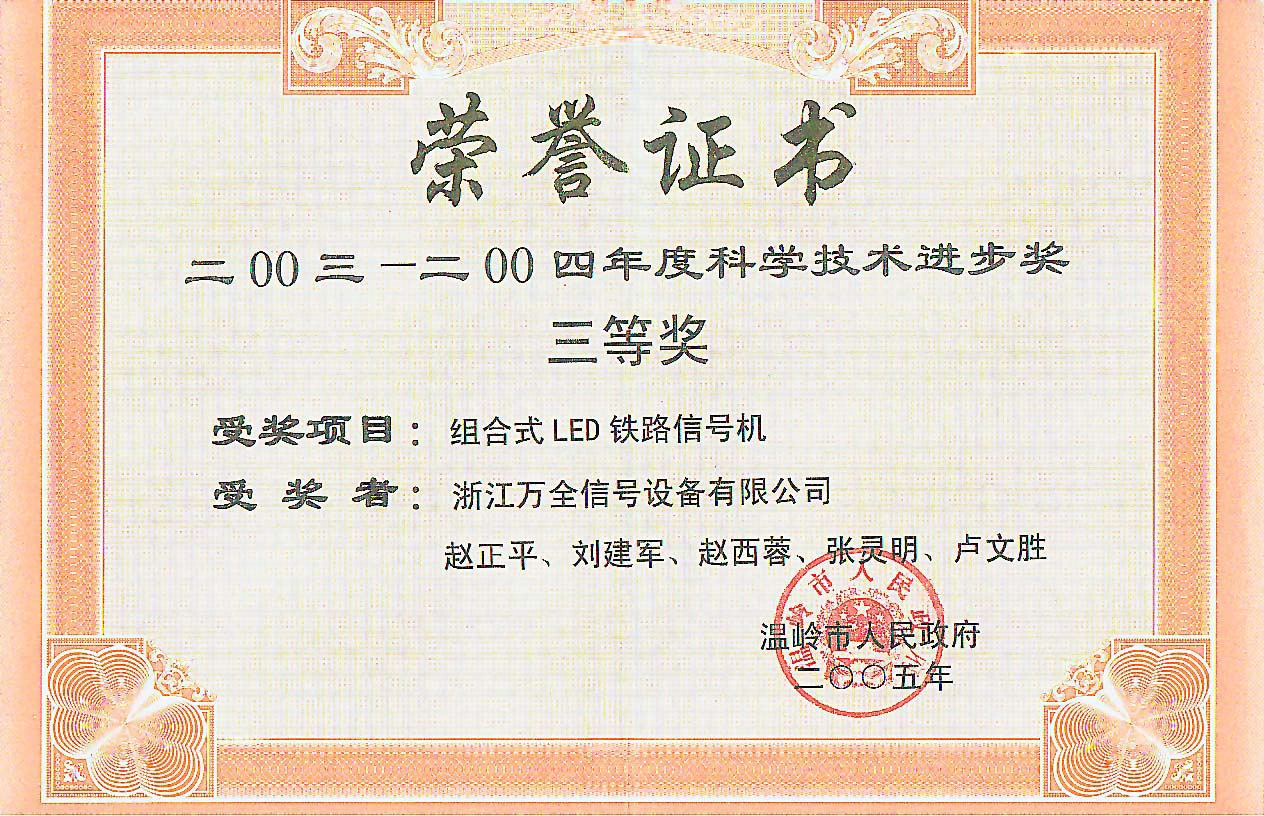 科学技术进步奖