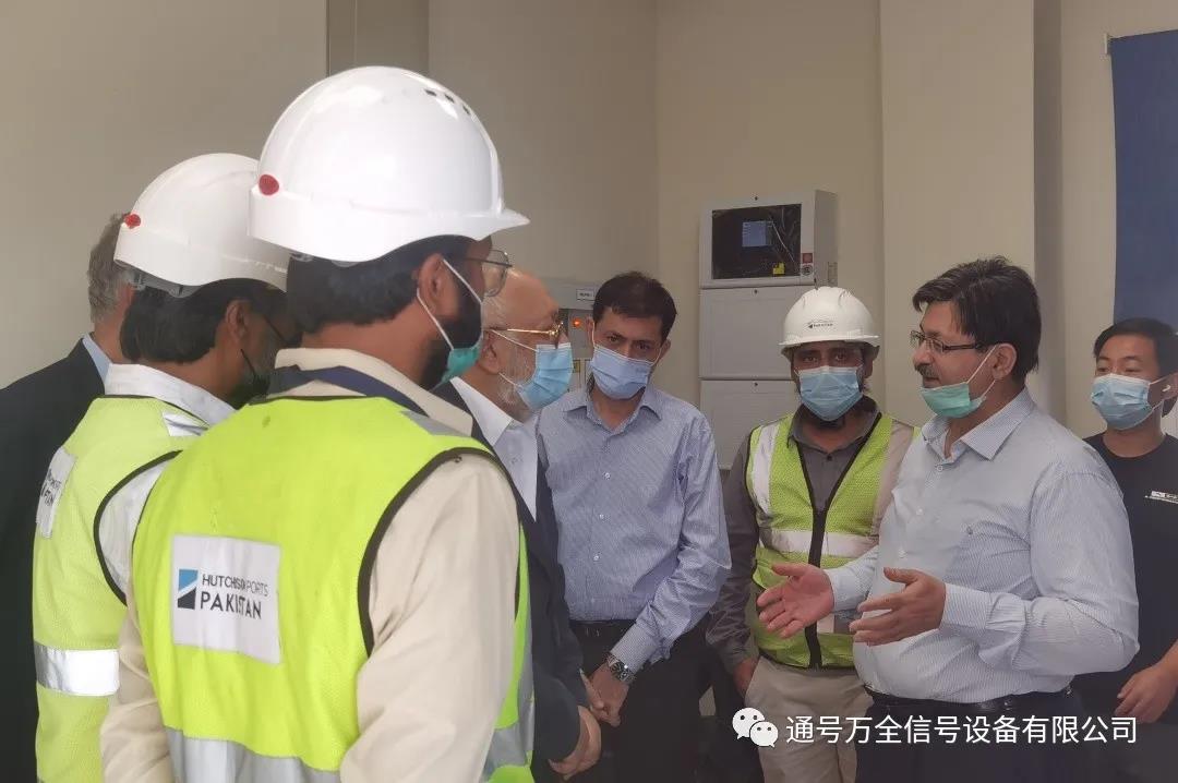 万全公司巴基斯坦项目完成联调联试