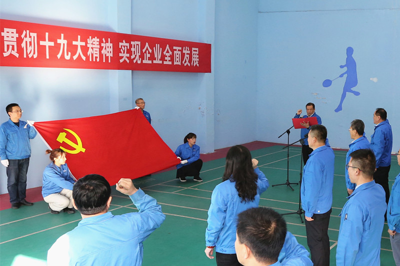 津信党员不忘初心庄严宣誓