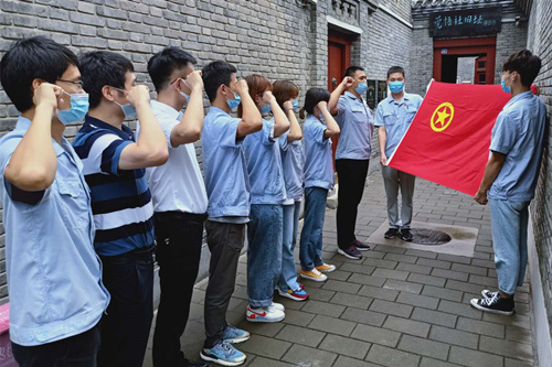 研团情，促团建，强团干！学党史，感党恩，跟党走！