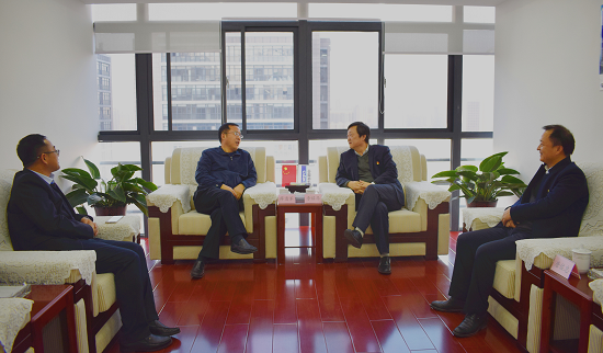 李诏华会见渭南高新区管委会主任薛清军